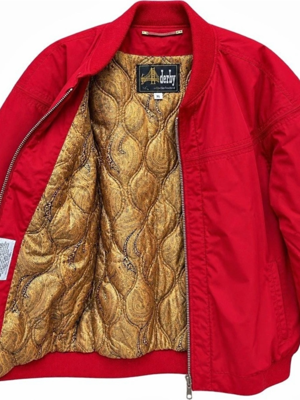 Vintage Derby bomber XL